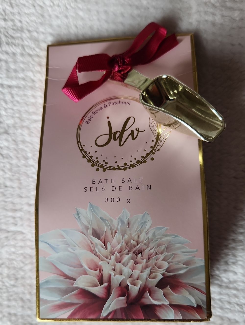 DV by Dolce Vita Pink Bath Salt - Rose & Patchouli, 300g
